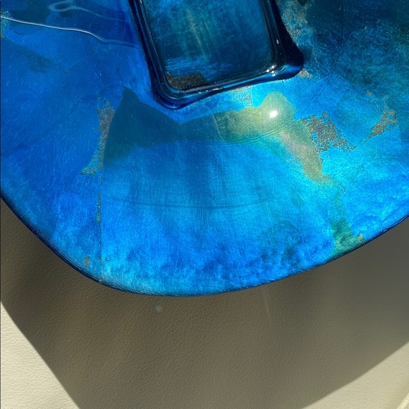 💕Host Pick💕 Abstract Glass Decorative Plate - Picture 4 of 11